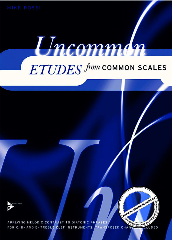 Titelbild für ADV 14206 - UNCOMMON ETUDES FROM COMMON SCALES