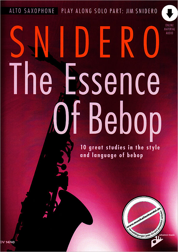 Titelbild für ADV 14740 - The essence of Bebop