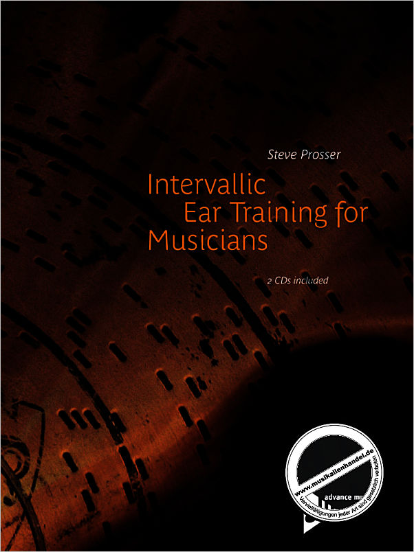 Titelbild für ADV 16310 - INTERVALLIC EAR TRAINING FOR MUSICIANS