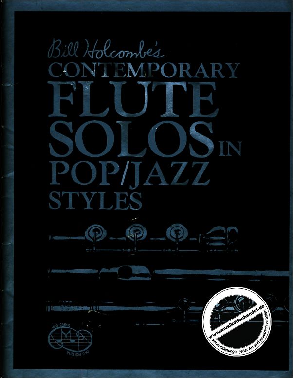 Titelbild für ADV 204 - FLUTE SOLOS IN POP / JAZZ STYLES
