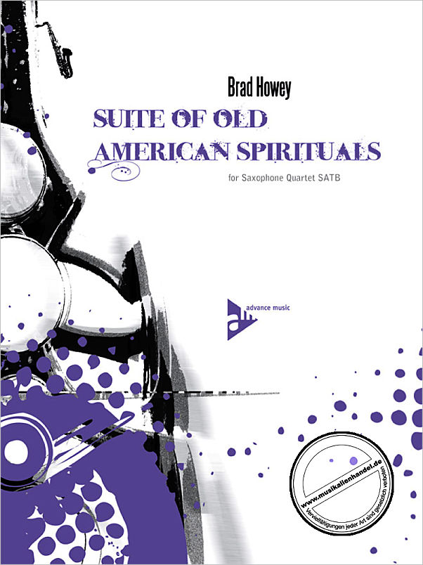 Titelbild für ADV 7437 - SUITE OF OLD AMERICAN SPIRITUALS
