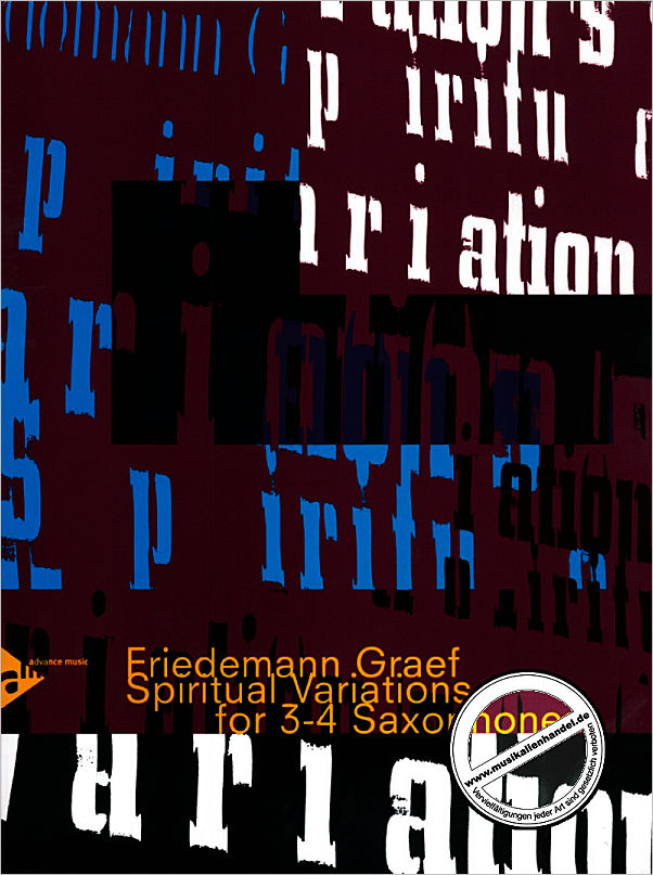 Titelbild für ADV 7636 - SPIRITUAL VARIATIONS