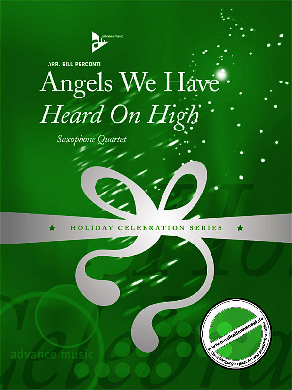 Titelbild für ADV 7656 - ANGELS WE HAVE HEARD ON HIGH