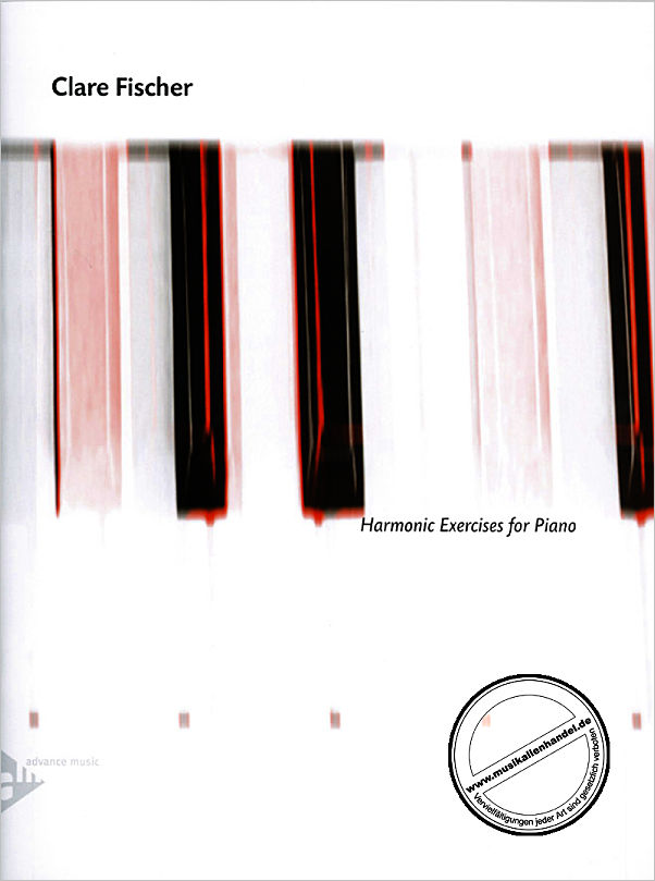 Titelbild für ADV 9002 - HARMONIC EXERCISES FOR PIANO