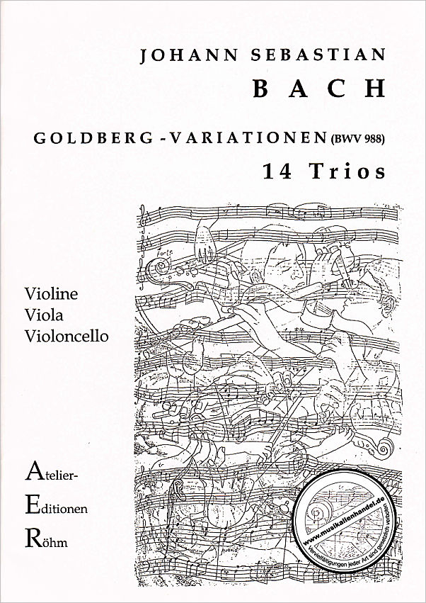 Titelbild für AER 174 - GOLDBERG VARIATIONEN BWV 988