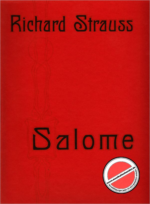 Titelbild für AF 5503 - SALOME OP 54
