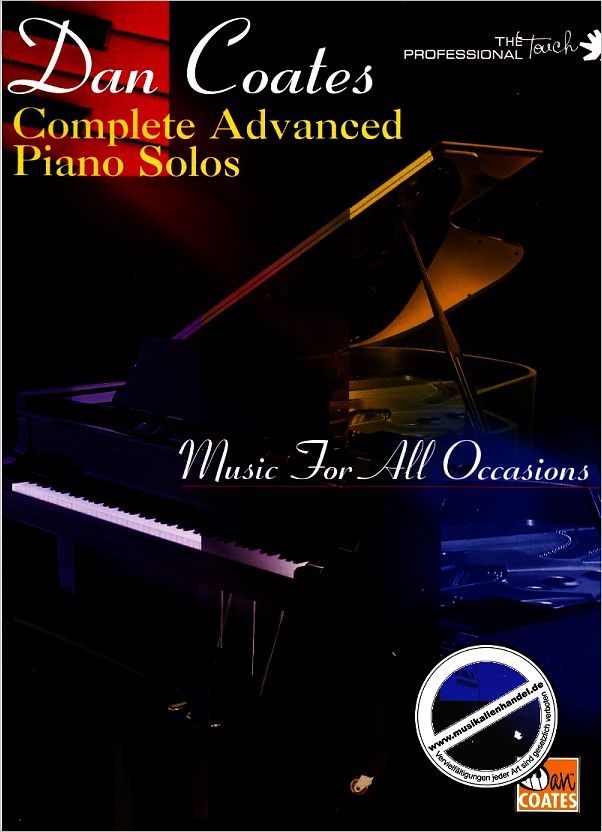 Titelbild für AF 9948 - COMPLETE ADVANCED PIANO SOLOS