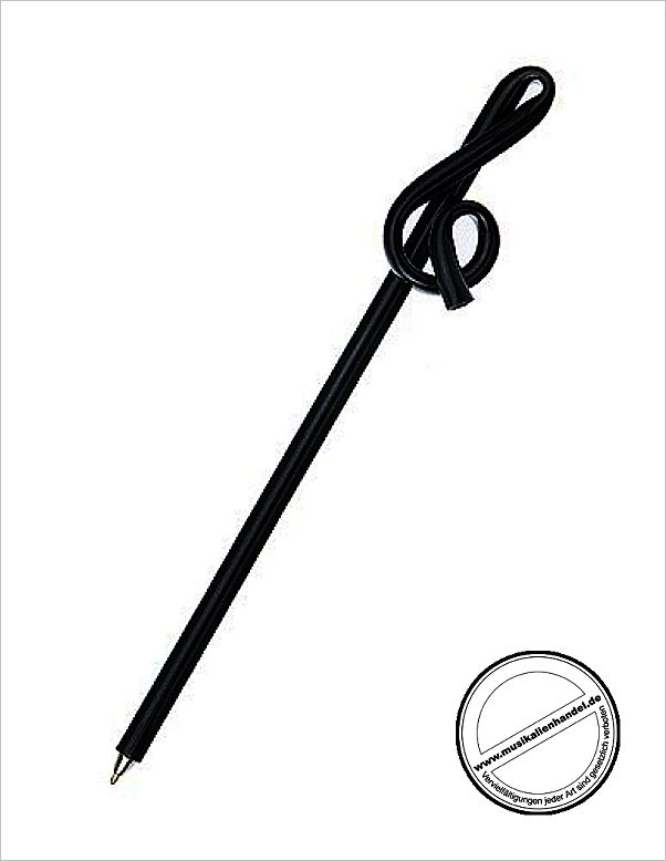 Titelbild für AIMG 04301 - KUGELSCHREIBER VIOLINSCHLUESSEL FORM