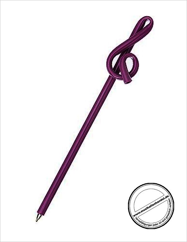 Titelbild für AIMG 04305 - KUGELSCHREIBER VIOLINSCHLUESSEL FORM