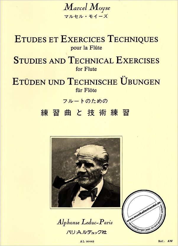 Titelbild für AL 16443 - ETUDES ET EXERCICES TECHNIQUES