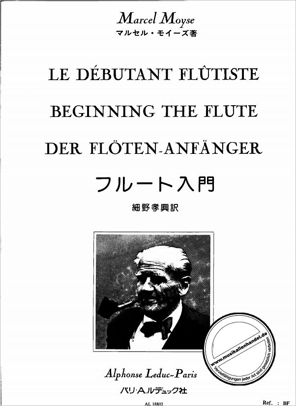 Titelbild für AL 18802 - LE DEBUTANT FLUTISTE