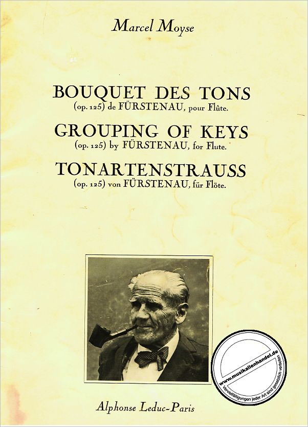 Titelbild für AL 20964 - BOUQUET DES TONS OP 125 DE FUERSTENAU