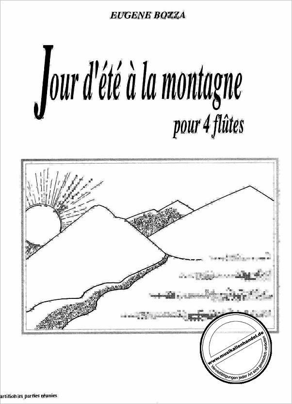 Titelbild für AL 21317 - JOUR D'ETE A LA MONTAGNE