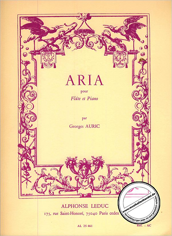 Titelbild für AL 25461 - ARIA
