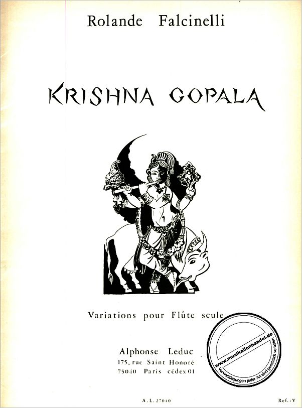Titelbild für AL 27040 - KRISHNA GOPALA