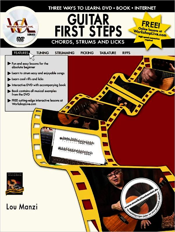 Titelbild für ALF 07-1097 - GUITAR FIRST STEPS