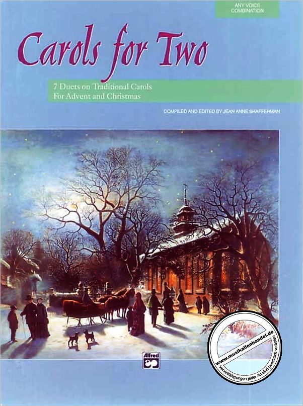 Titelbild für ALF 11536 - CAROLS FOR TWO