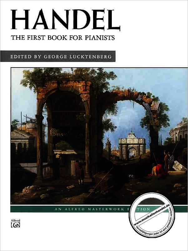 Titelbild für ALF 1717 - FIRST BOOK FOR PIANISTS