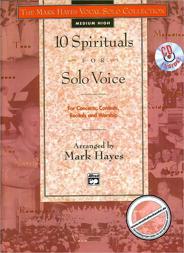 Titelbild für ALF 17958 - 10 SPIRITUALS FOR SOLO VOICE 1