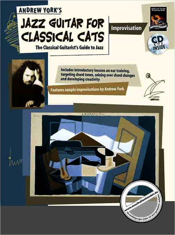 Titelbild für ALF 19435 - JAZZ GUITAR FOR CLASSICAL CATS - IMPROVISATION