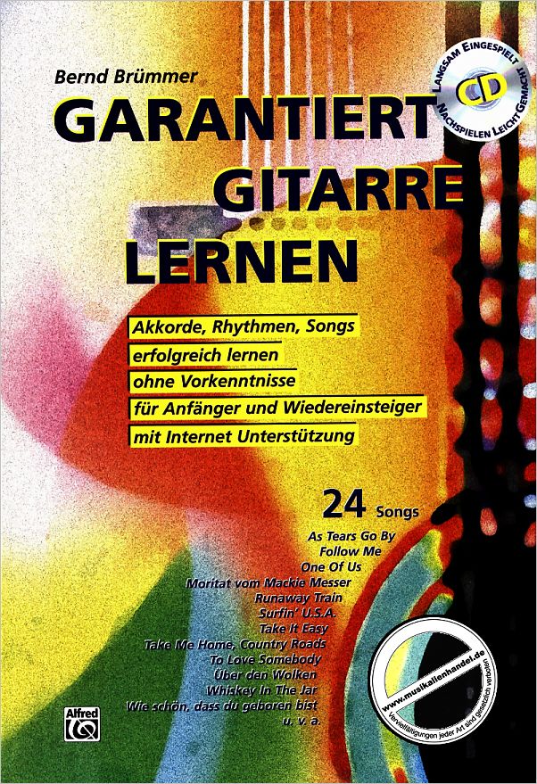Titelbild für ALF 20106G - GARANTIERT GITARRE LERNEN