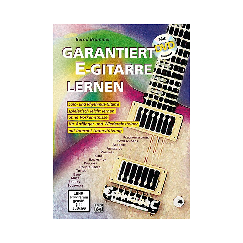 Titelbild für ALF 20130G - GARANTIERT E-GITARRE LERNEN