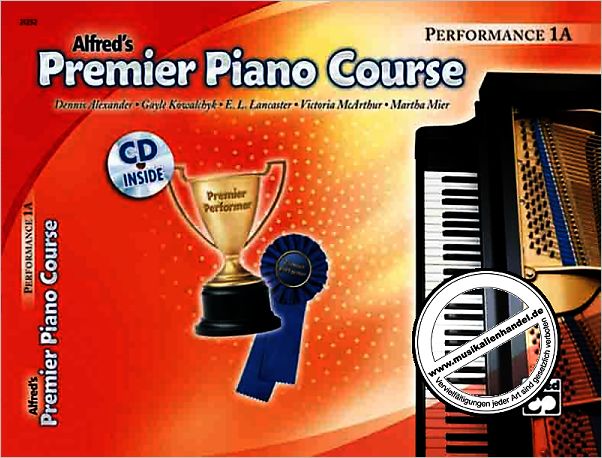 Titelbild für ALF 21232 - PREMIER PIANO COURSE 1A (PERFORMANCE)