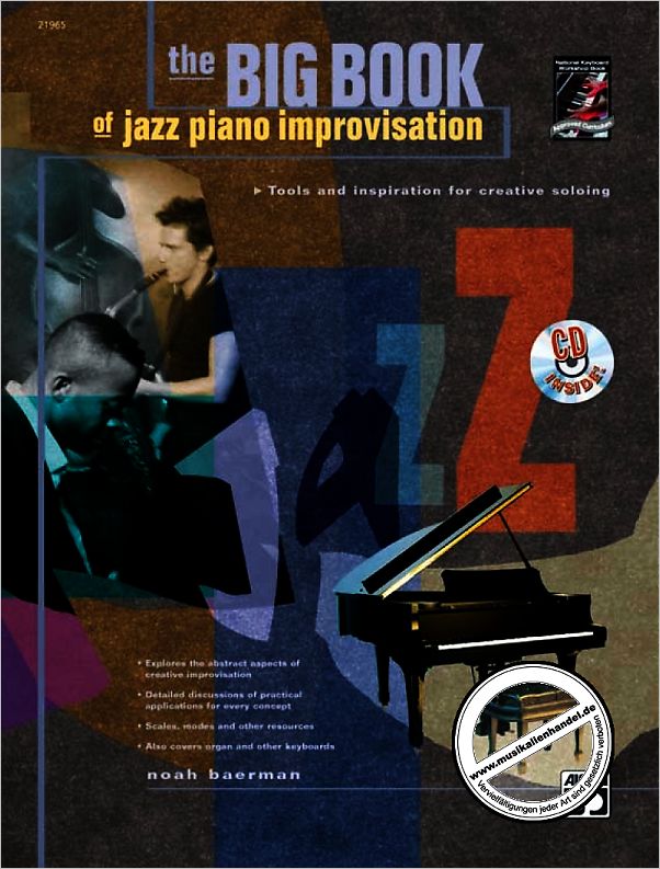 Titelbild für ALF 21965 - THE BIG BOOK OF JAZZ PIANO IMPROVISATION