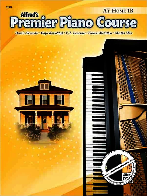 Titelbild für ALF 22364 - PREMIER PIANO COURSE 1B (AT HOME)