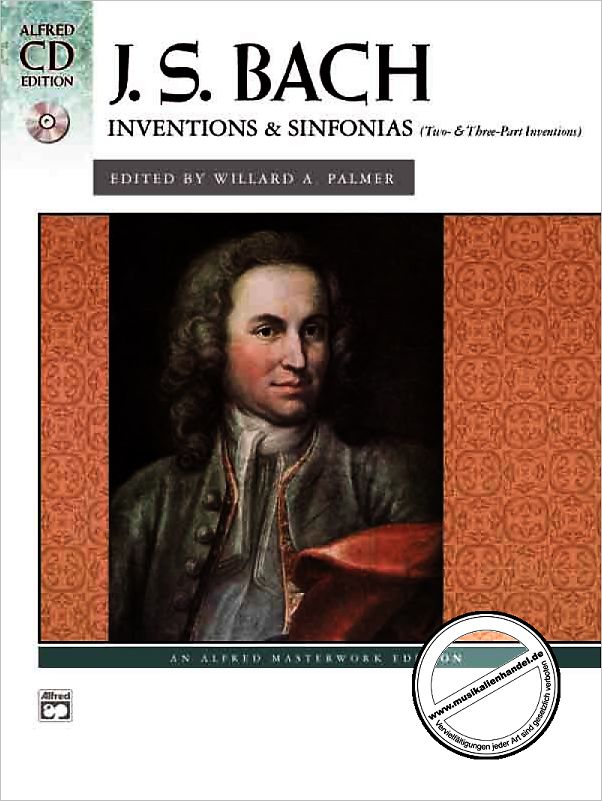 Titelbild für ALF 22521 - INVENTIONEN + SINFONIEN BWV 772-801