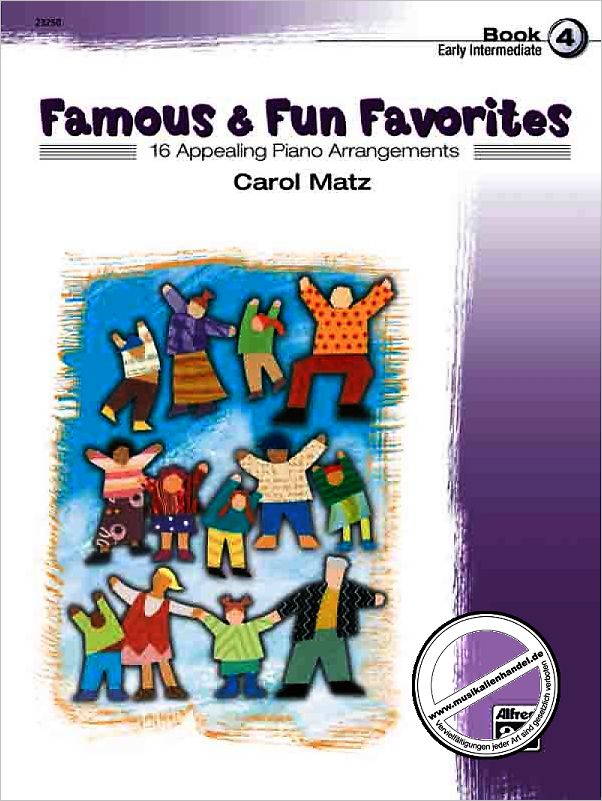 Titelbild für ALF 23250 - FAMOUS + FUN FAVORITES 4
