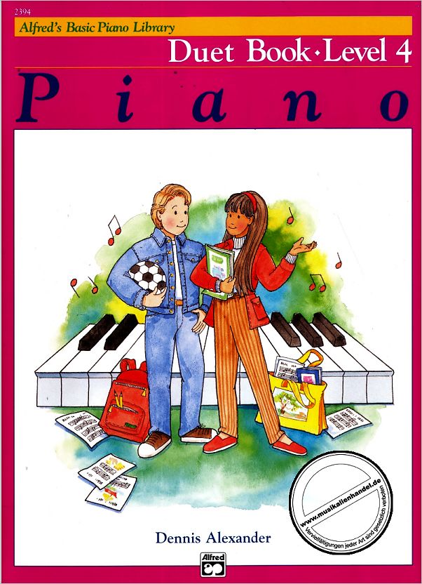 Titelbild für ALF 2394 - DUET BOOK 4 - ALFRED'D BASIC PIANO LIBRARY