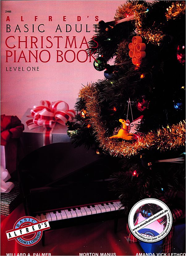 Titelbild für ALF 2466 - CHRISTMAS PIANO BOOK 1