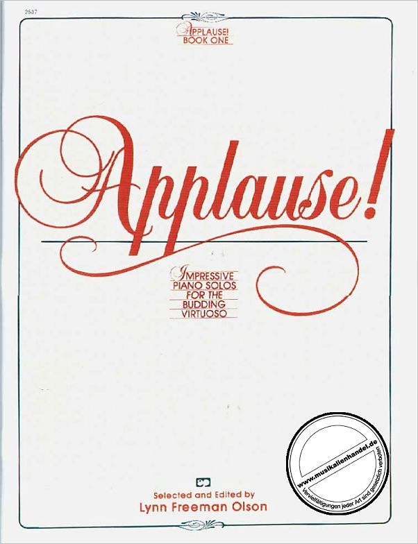 Titelbild für ALF 2537 - APPLAUSE 1