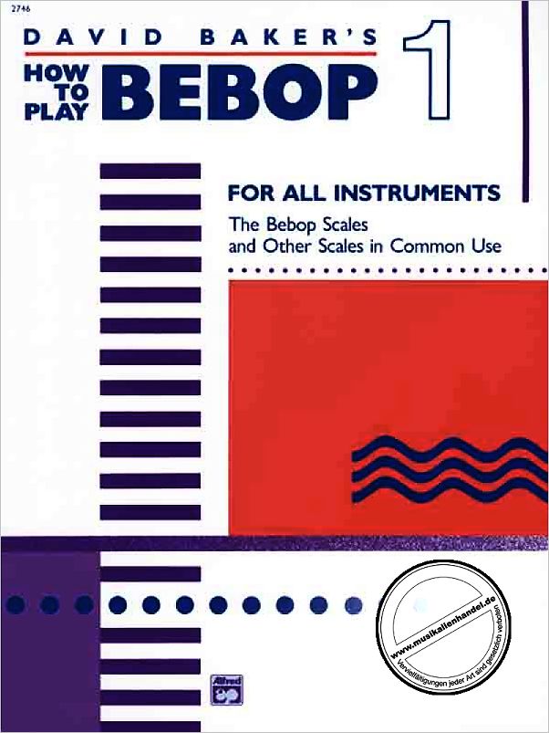 Titelbild für ALF 2746 - HOW TO PLAY BEBOP 1