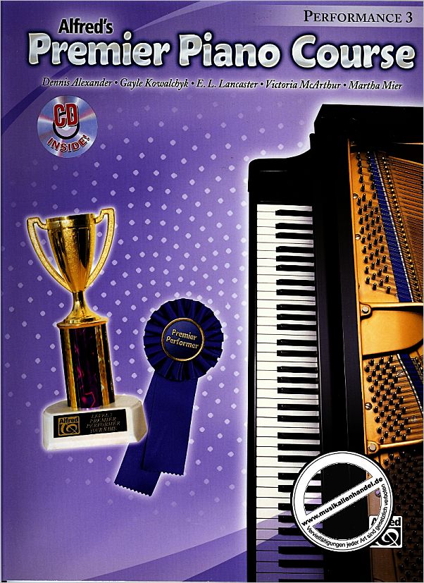 Titelbild für ALF 28000 - PREMIER PIANO COURSE - PERFORMANCE 3