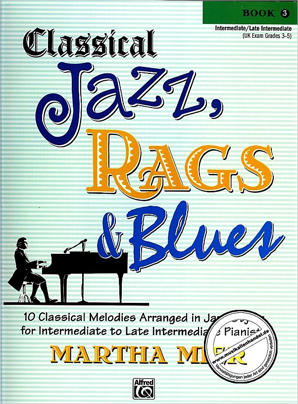 Titelbild für ALF 31860 - CLASSICAL JAZZ RAGS + BLUES 3
