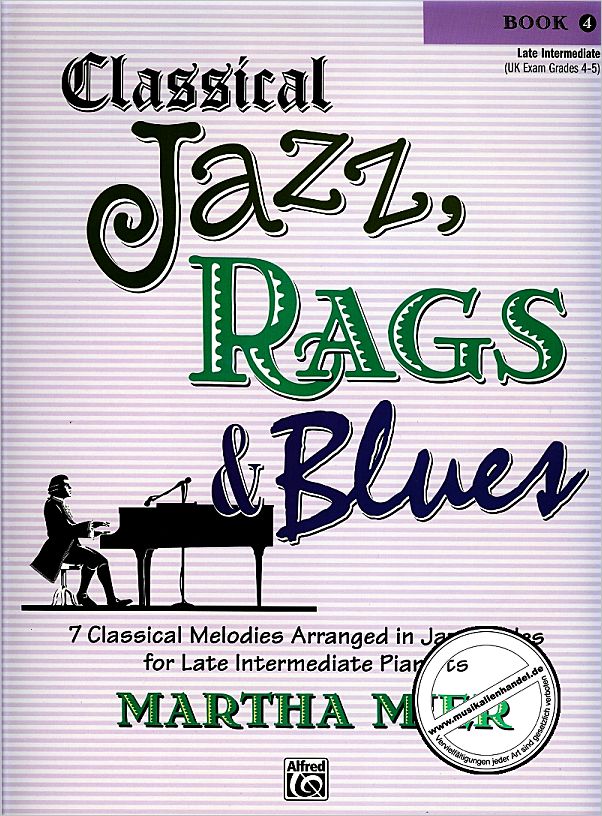 Titelbild für ALF 31861 - CLASSICAL JAZZ RAGS + BLUES 4