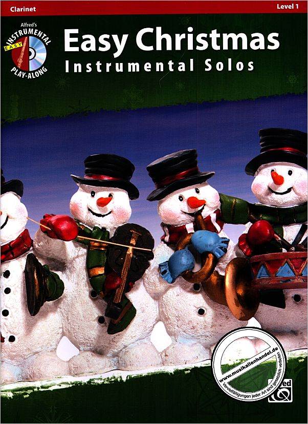 Titelbild für ALF 33274 - EASY CHRISTMAS - INSTRUMENTAL SOLOS