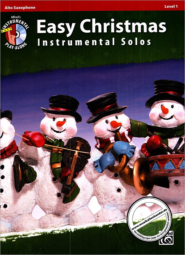 Titelbild für ALF 33277 - EASY CHRISTMAS - INSTRUMENTAL SOLOS