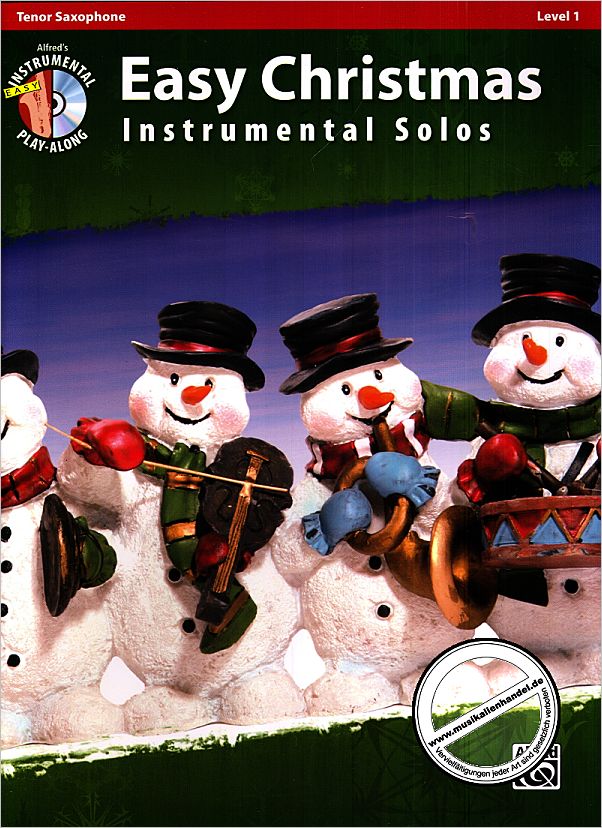 Titelbild für ALF 33280 - EASY CHRISTMAS - INSTRUMENTAL SOLOS