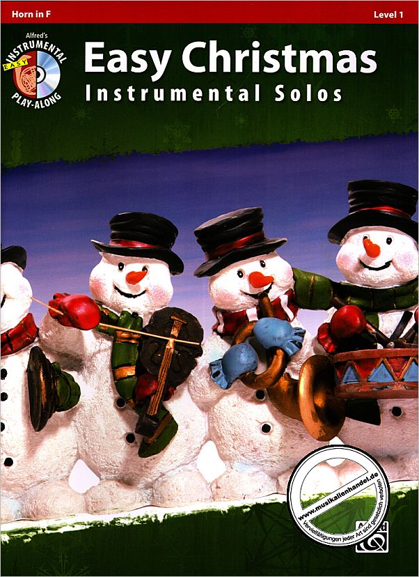 Titelbild für ALF 33286 - EASY CHRISTMAS - INSTRUMENTAL SOLOS
