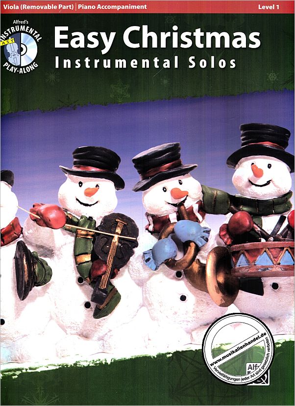 Titelbild für ALF 33298 - EASY CHRISTMAS - INSTRUMENTAL SOLOS