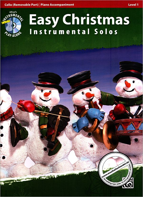 Titelbild für ALF 33301 - EASY CHRISTMAS - INSTRUMENTAL SOLOS