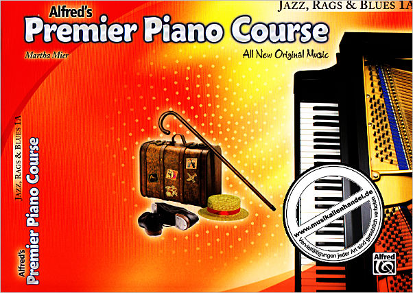 Titelbild für ALF 41038 - PREMIER PIANO COURSE 1A - JAZZ RAGS + BLUES