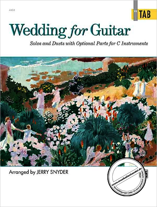 Titelbild für ALF 4484 - WEDDING FOR GUITAR