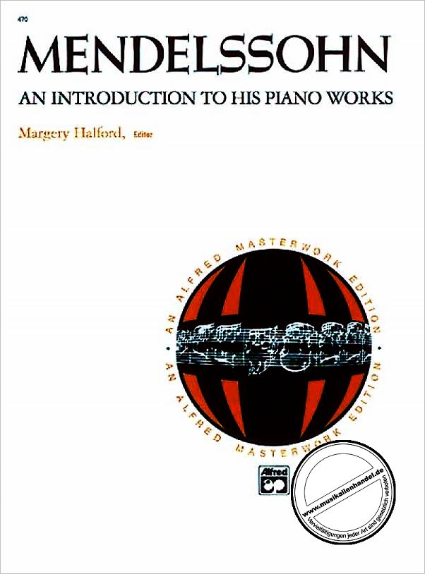 Titelbild für ALF 470 - AN INTRODUCTION TO HIS PIANO WORKS