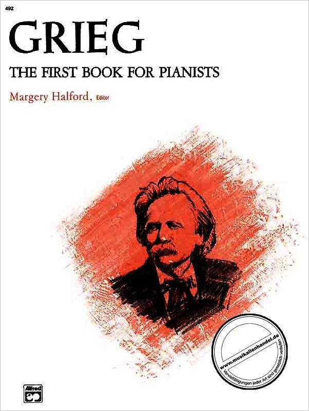 Titelbild für ALF 492 - FIRST BOOK FOR PIANISTS
