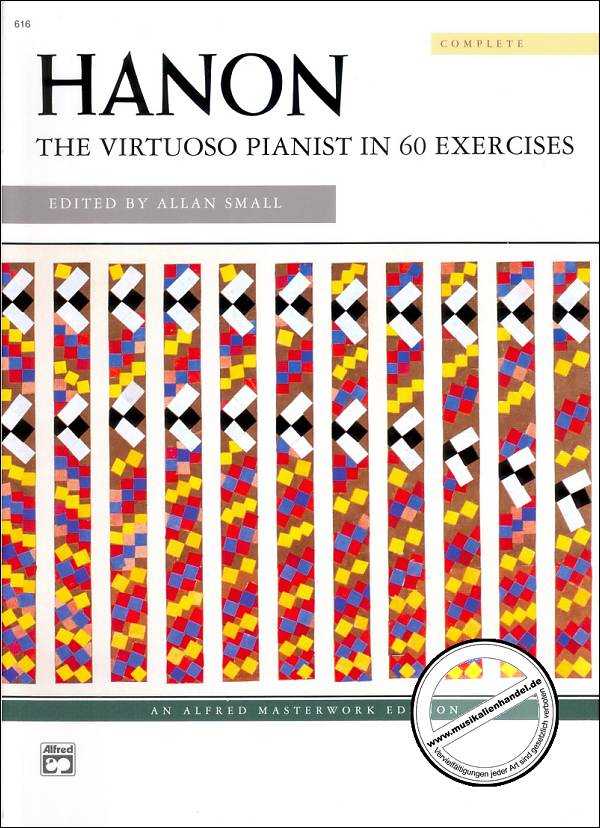 Titelbild für ALF 616 - THE VIRTUOSO PIANIST IN 60 EXERCISES