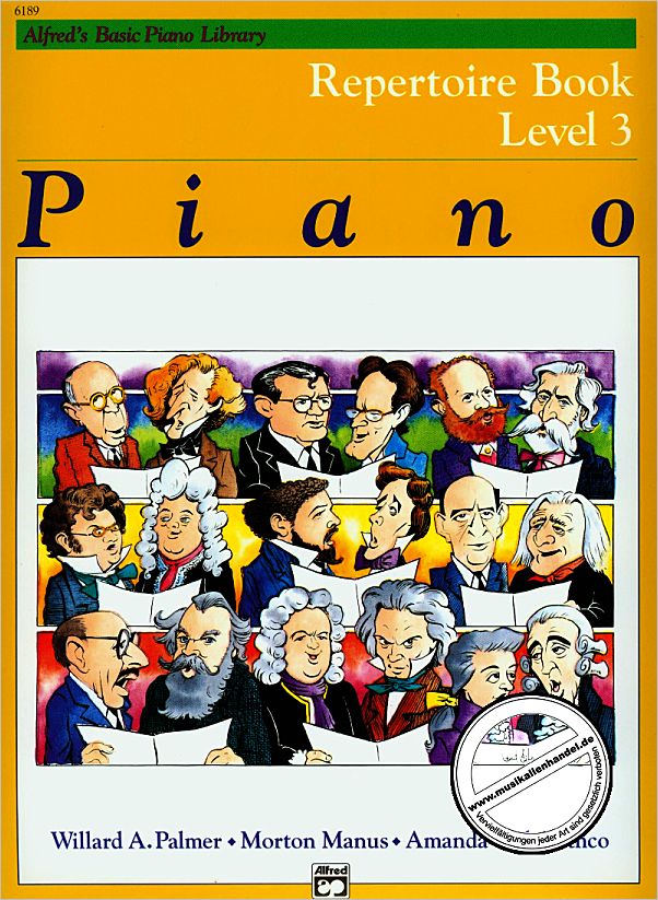 Titelbild für ALF 6299 - PIANO REPERTOIRE BOOK 2 + 3
